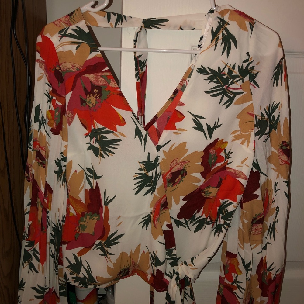 Forever 21 floral top